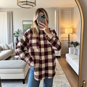 Boyfriends Abercrombie Flannel